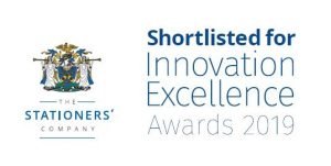 Stationers Company Shortlisted Innovation Excellence Awards 2019