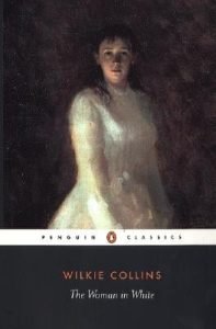 Book cover for The Woman in White by Wilkie Collins
